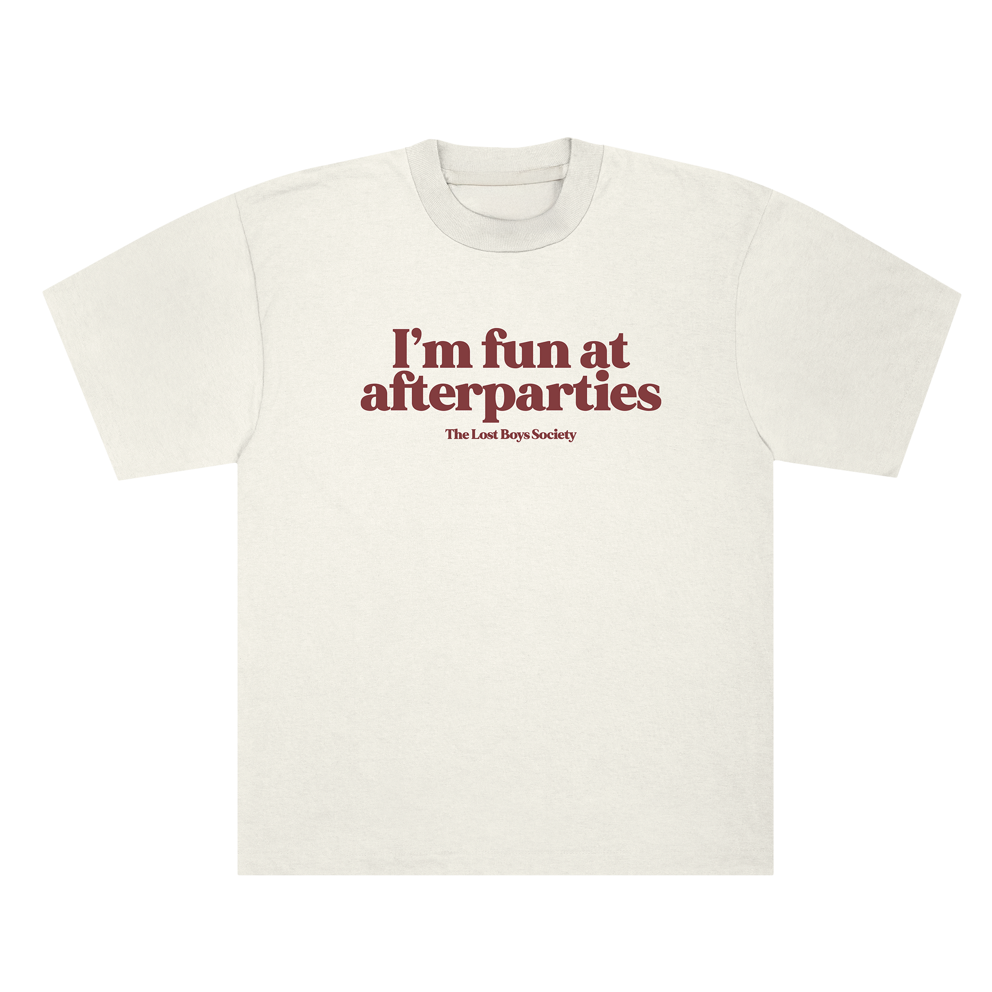 "Afterparties" Tee Off-white